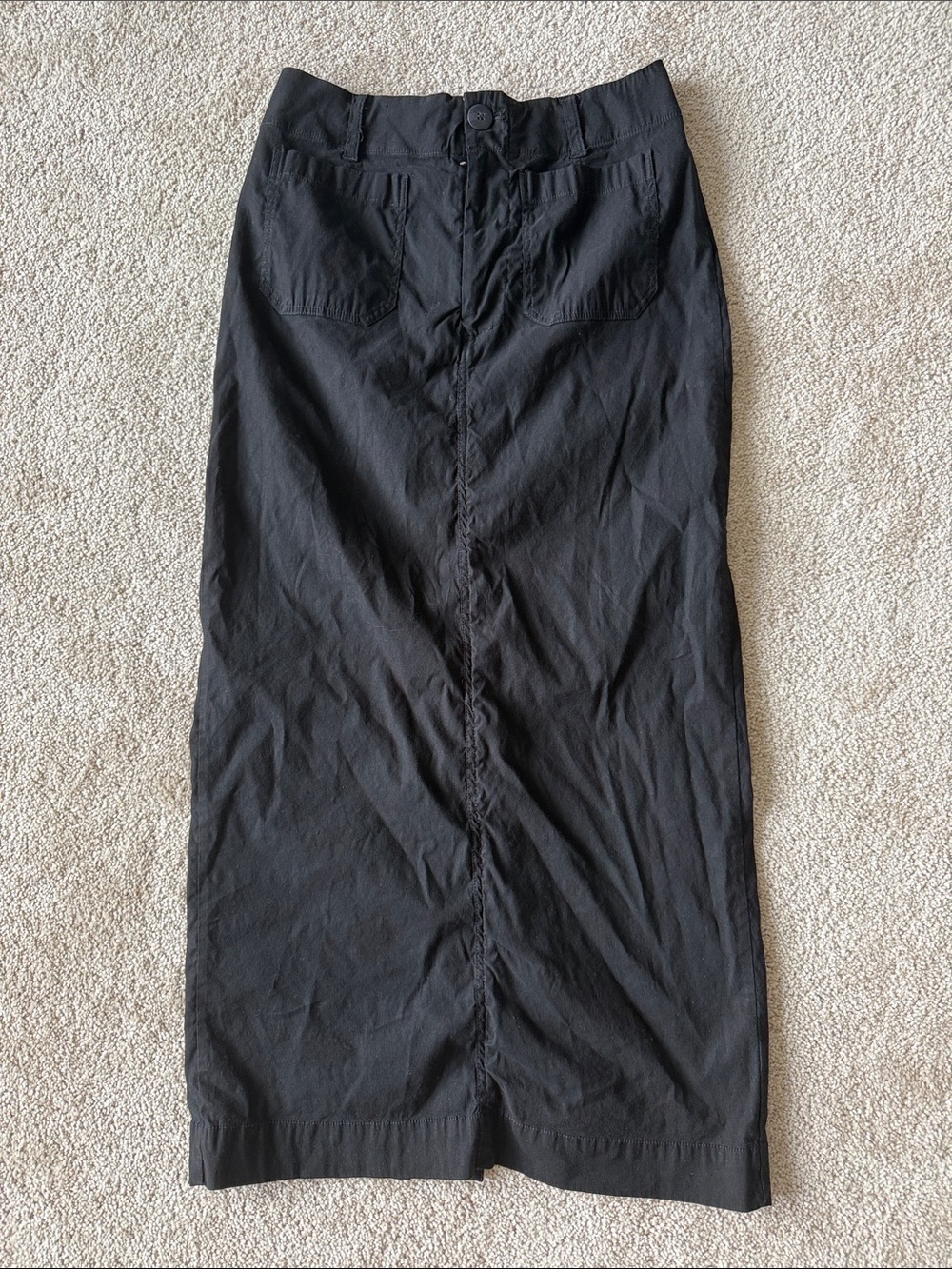 Maeve Anthropologie The Collette Maxi Skirt Black - Picture 3 of 7